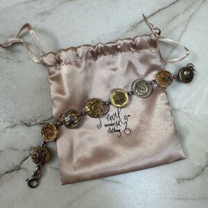 Vintage Bracelet & 2 Ring Set